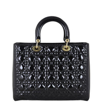 Dior Lady Dior Large Patent Back