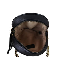 Gucci GG Marmont Round Chain Shoulder Bag Whole Interior