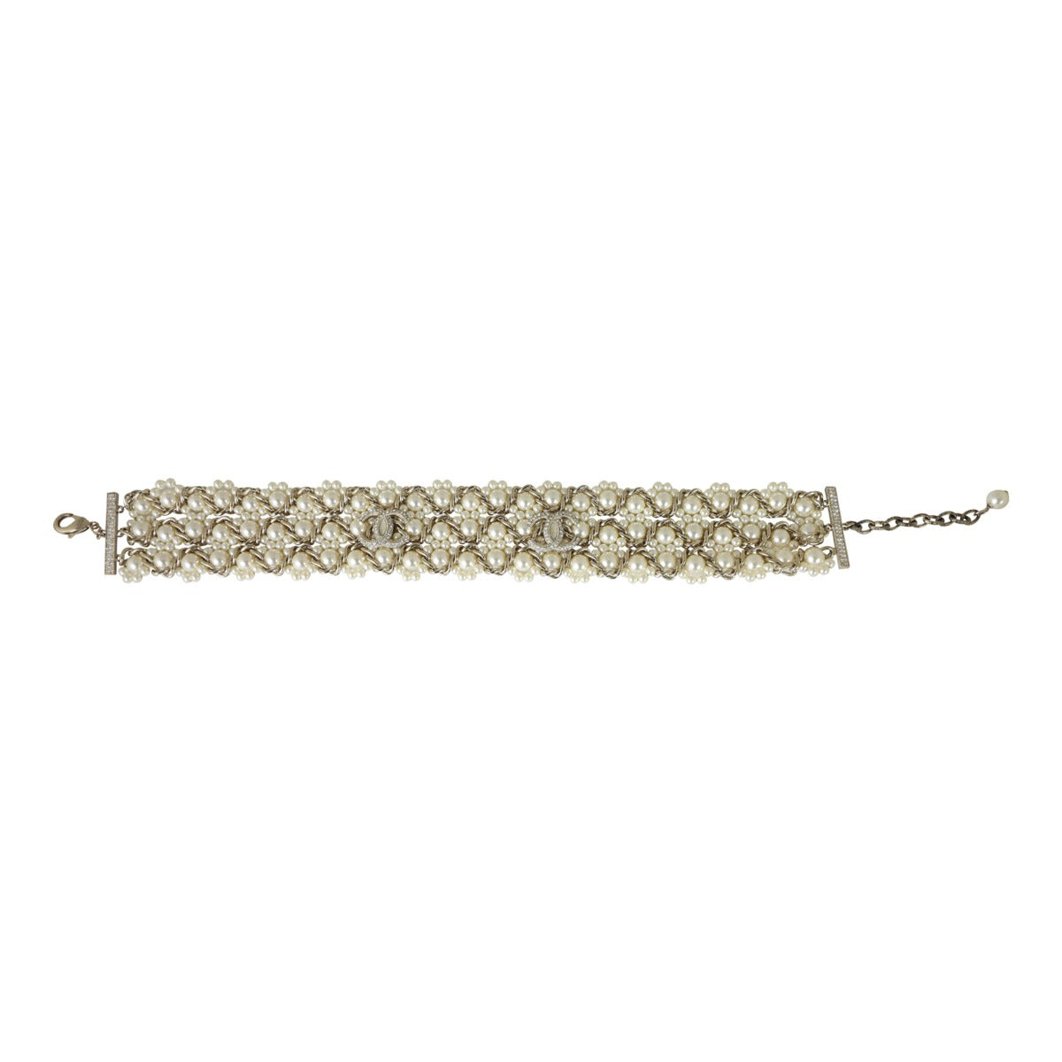 Chanel CC Pearl Choker
