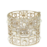 Chanel CC Pearl Cuff