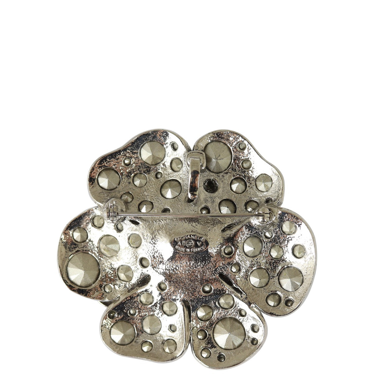 Chanel Crystal Flower Brooch