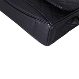 Chanel CC Single Flap Bag Corner Close Up