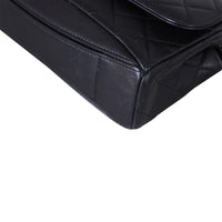 Chanel CC Single Flap Bag Corner Close Up