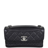 Chanel CC Single Flap Bag Front
