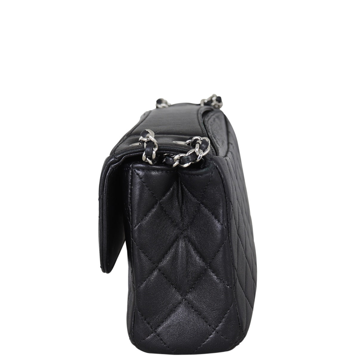 Chanel CC Single Flap Bag Side