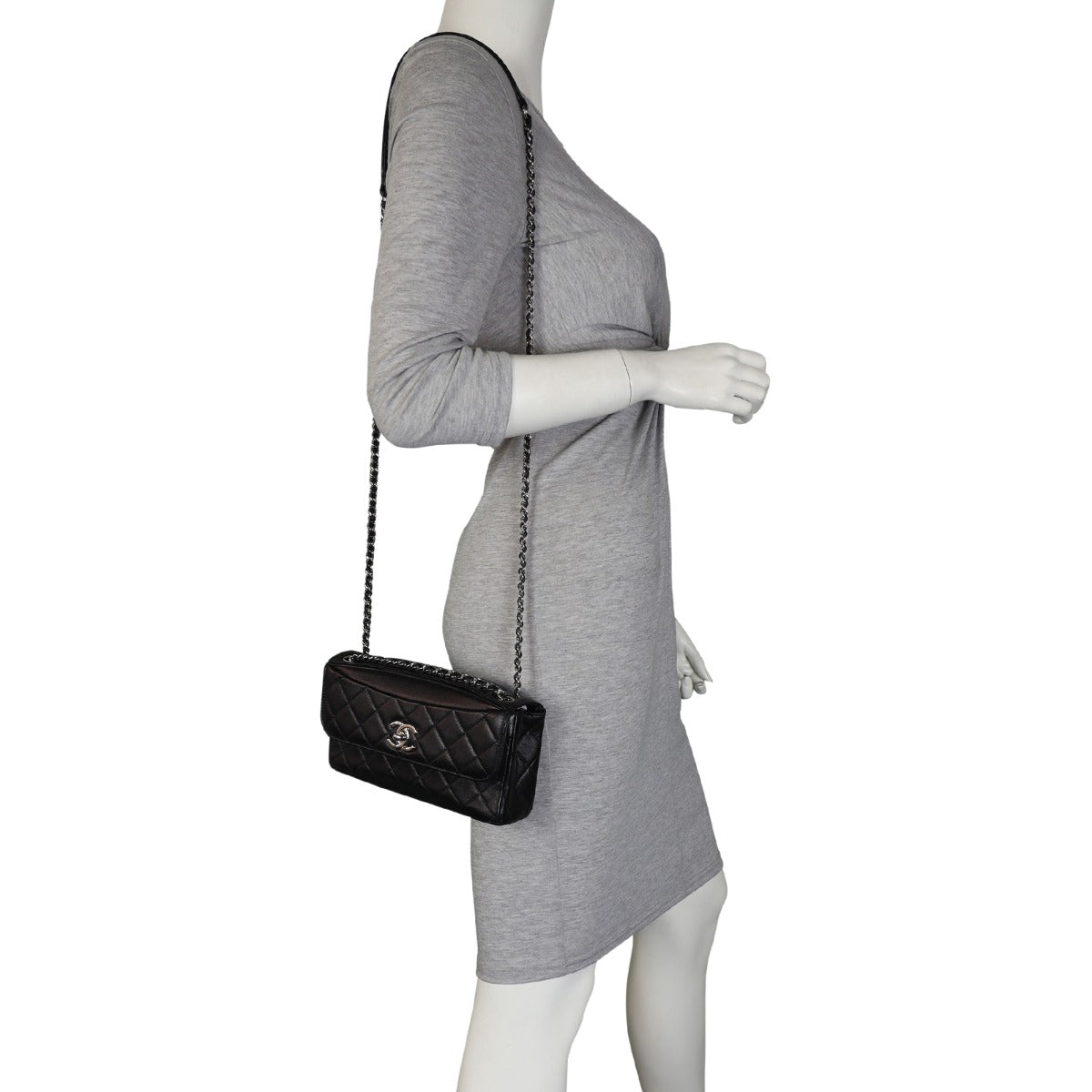 Chanel CC Single Flap Bag Mannequin