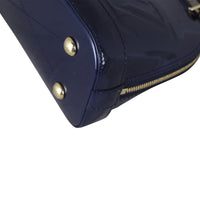 Louis Vuitton Alma BB Vernis Lisse Corner Close Up