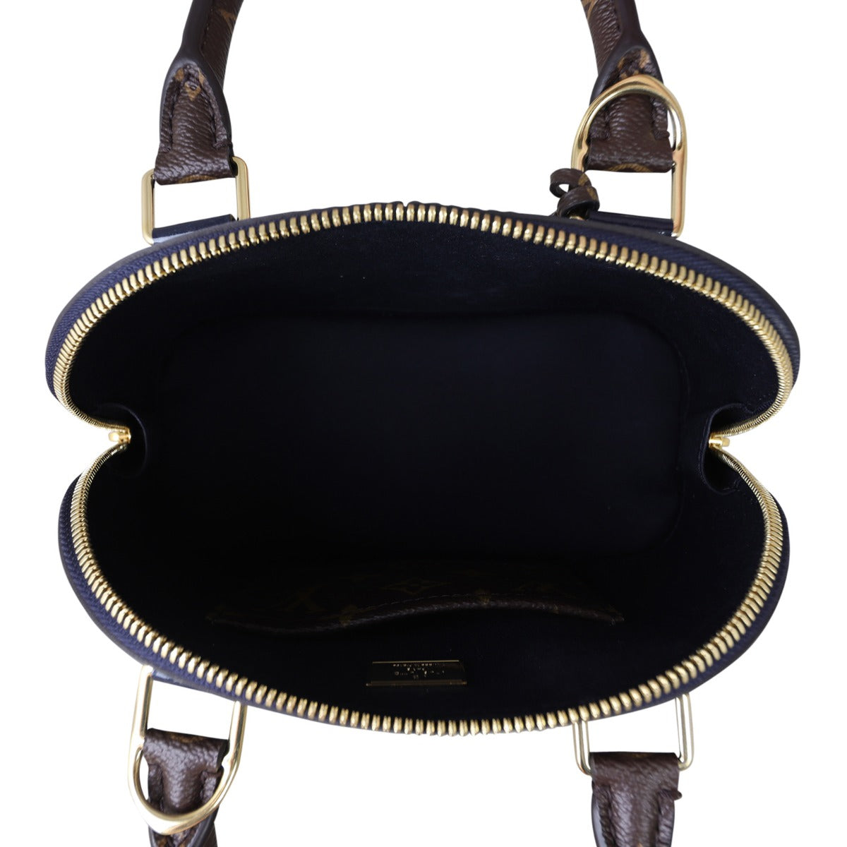 Louis Vuitton Alma BB Vernis Lisse Whole Interior