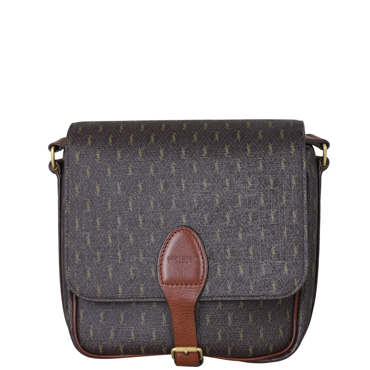 Saint Laurent Le Monogramme Buckle Satchel Front