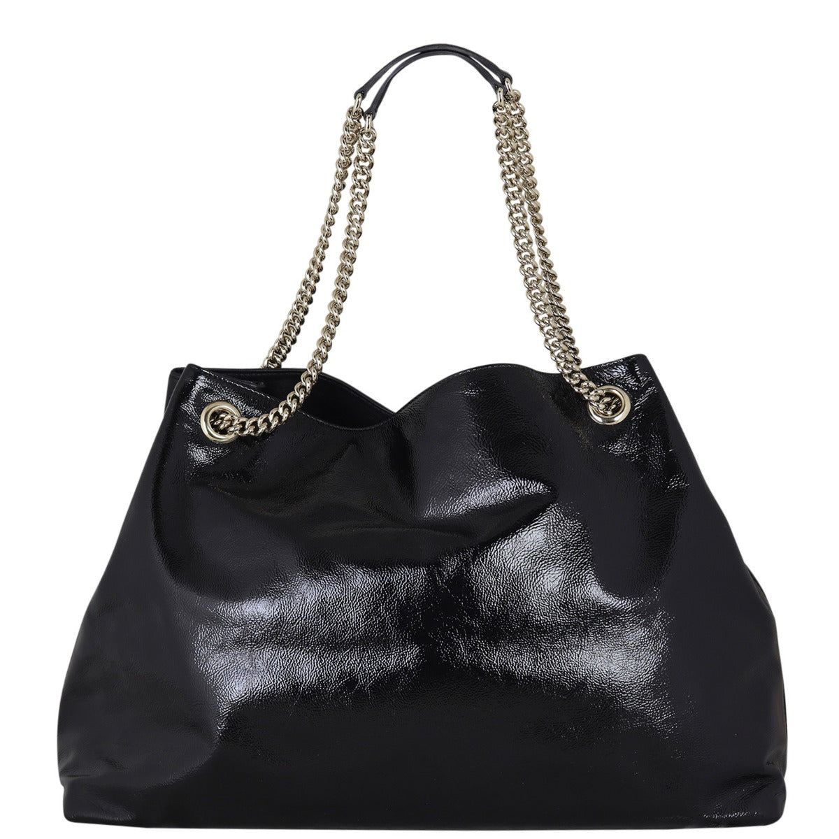 Gucci Soho Chain Shoulder Bag Medium (Black) Back