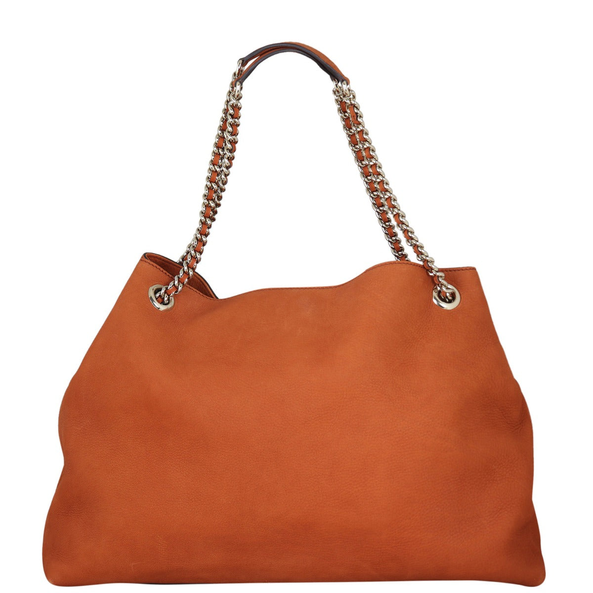 Gucci Soho Chain Shoulder Bag Medium (Tan) Back`