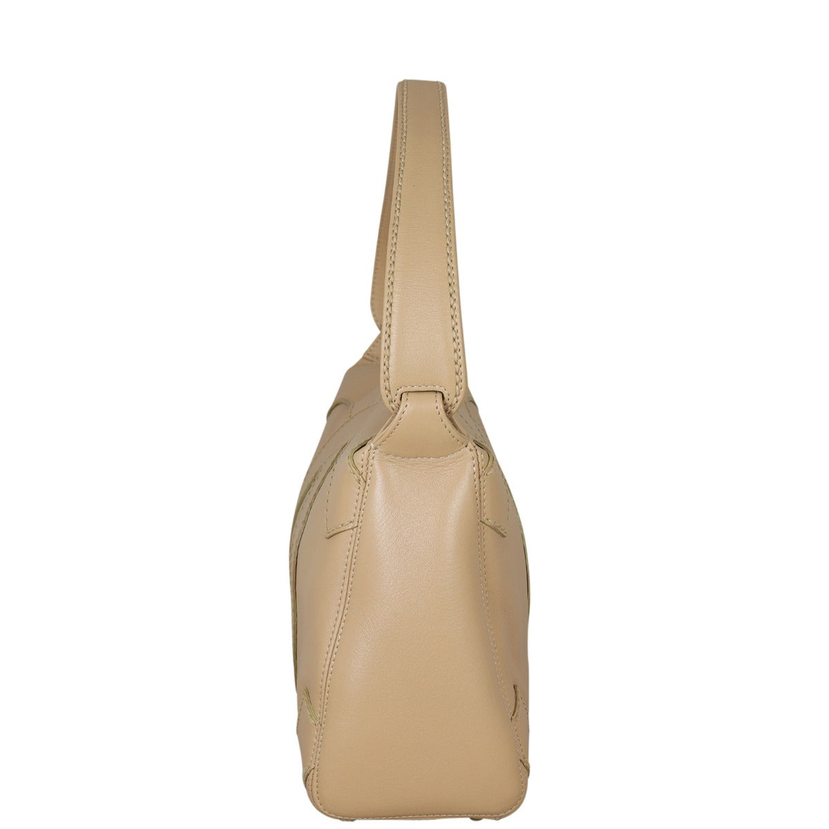 Chanel Vintage CC Surpique Shoulder Bag Side