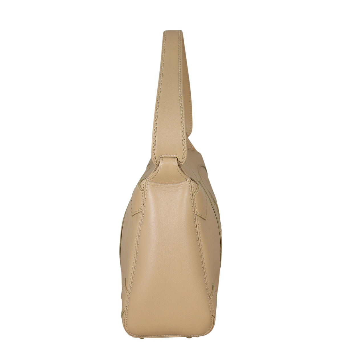 Chanel Vintage CC Surpique Shoulder Bag Side