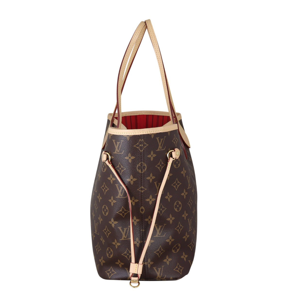 Louis Vuitton Neverfull MM Monogram Side