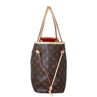 Louis Vuitton Neverfull MM Monogram Side