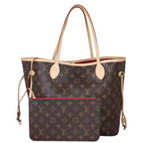 Louis Vuitton Neverfull MM Monogram Front With Pouch