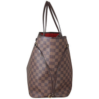 Louis Vuitton Neverfull MM Damier Ebene Side
