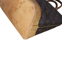 Louis Vuitton Alma PM Monogram Corner Close Up