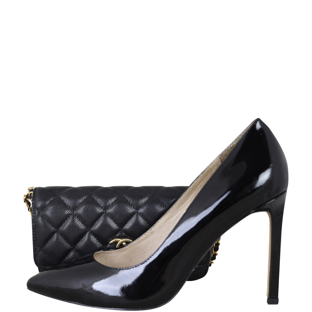 Chanel Twist Your Buttons Mini Flap Shoe