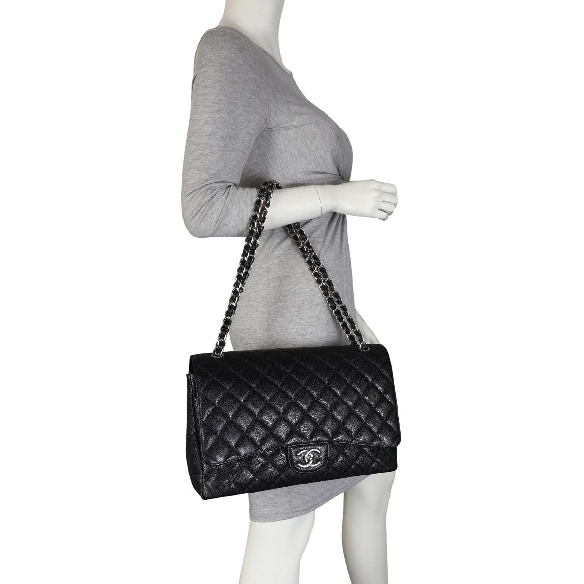Chanel Classic Double Flap Maxi Mannequin