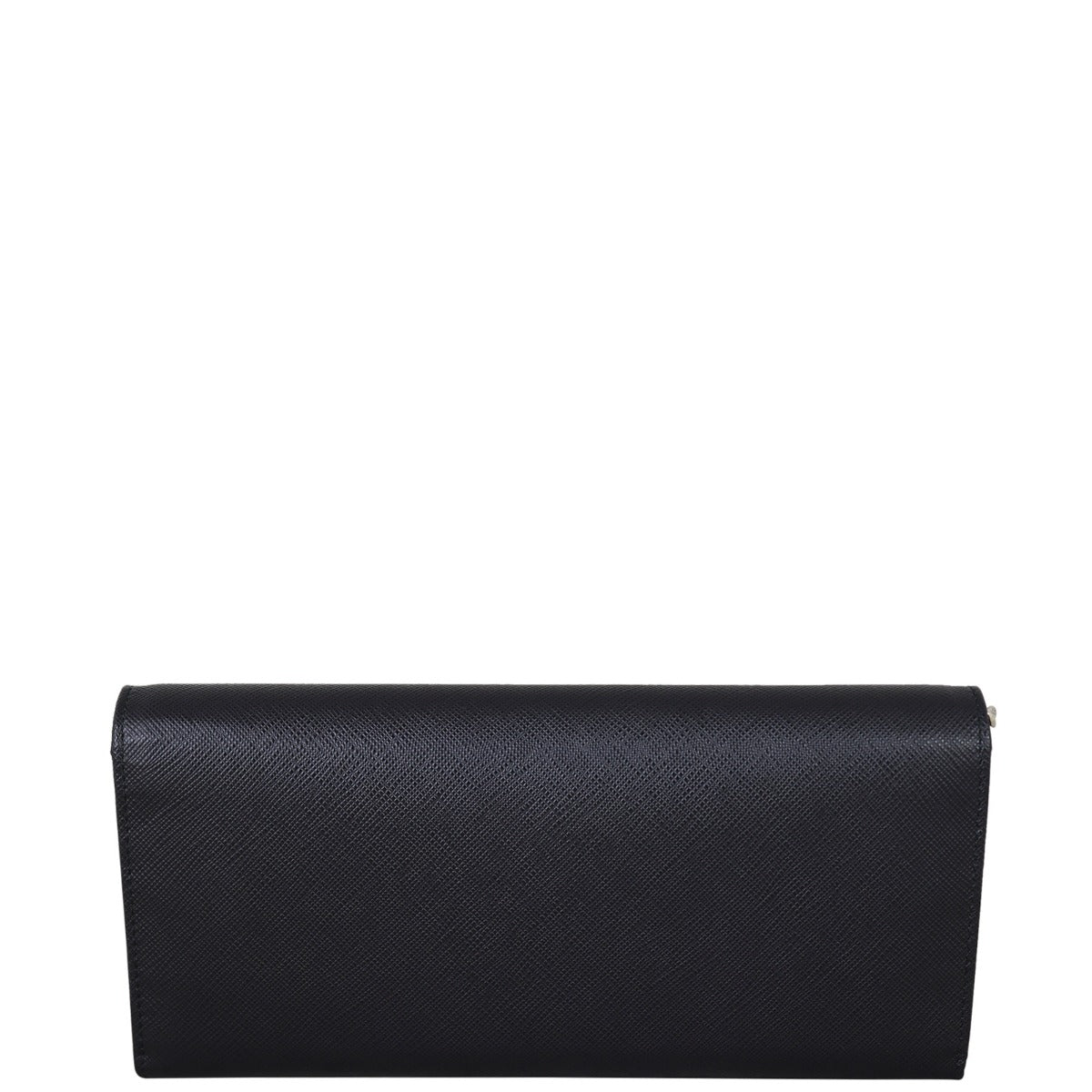 Prada Saffiano Wallet on Chain Back