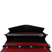 Prada Saffiano Wallet on Chain Whole Interior