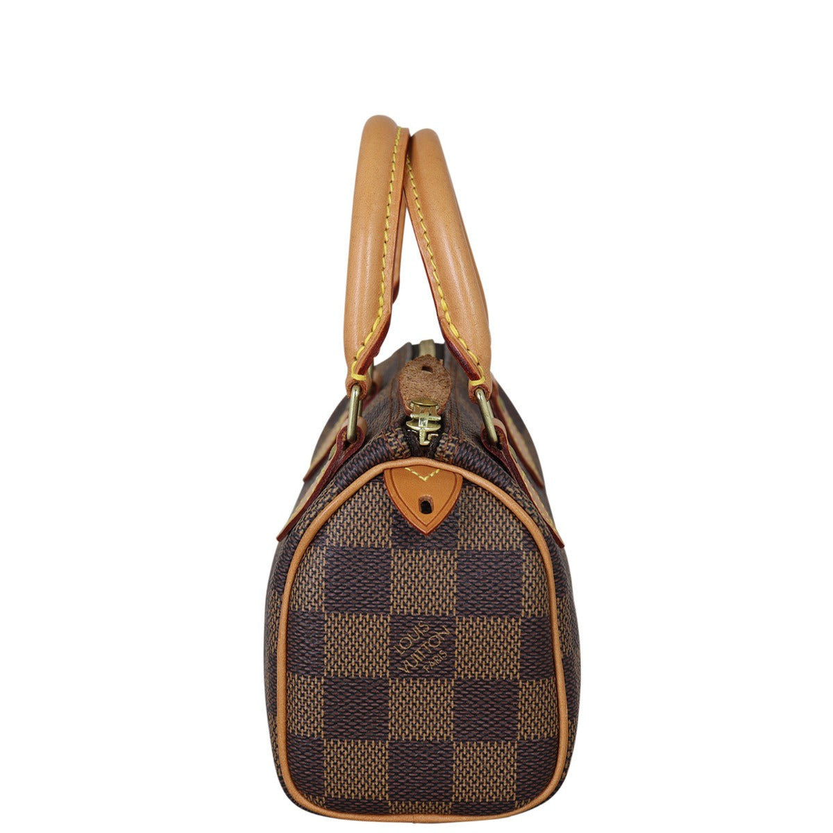 Louis Vuitton Speedy HL Mini Damier Ebene Side