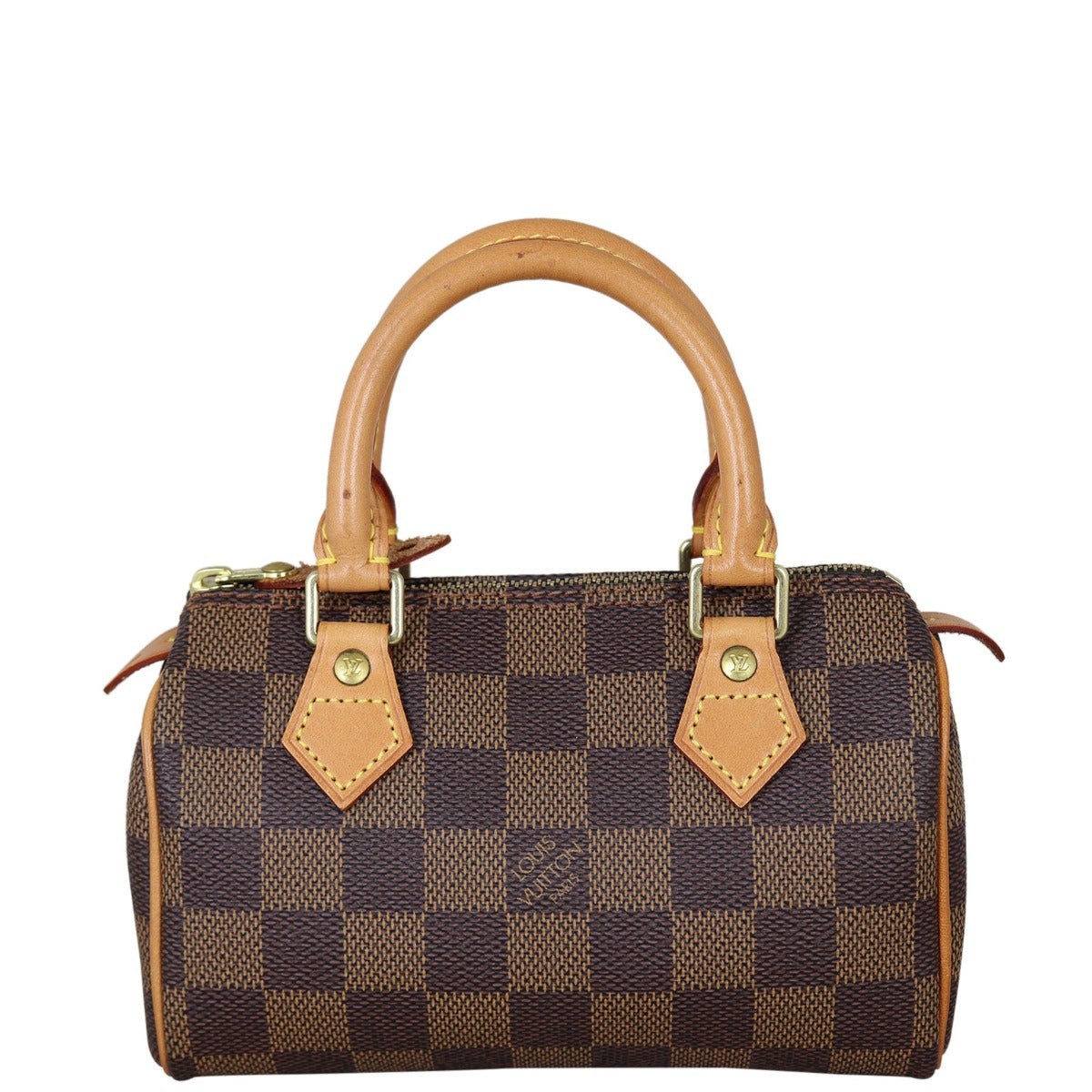 Louis Vuitton Speedy HL Mini Damier Ebene Front