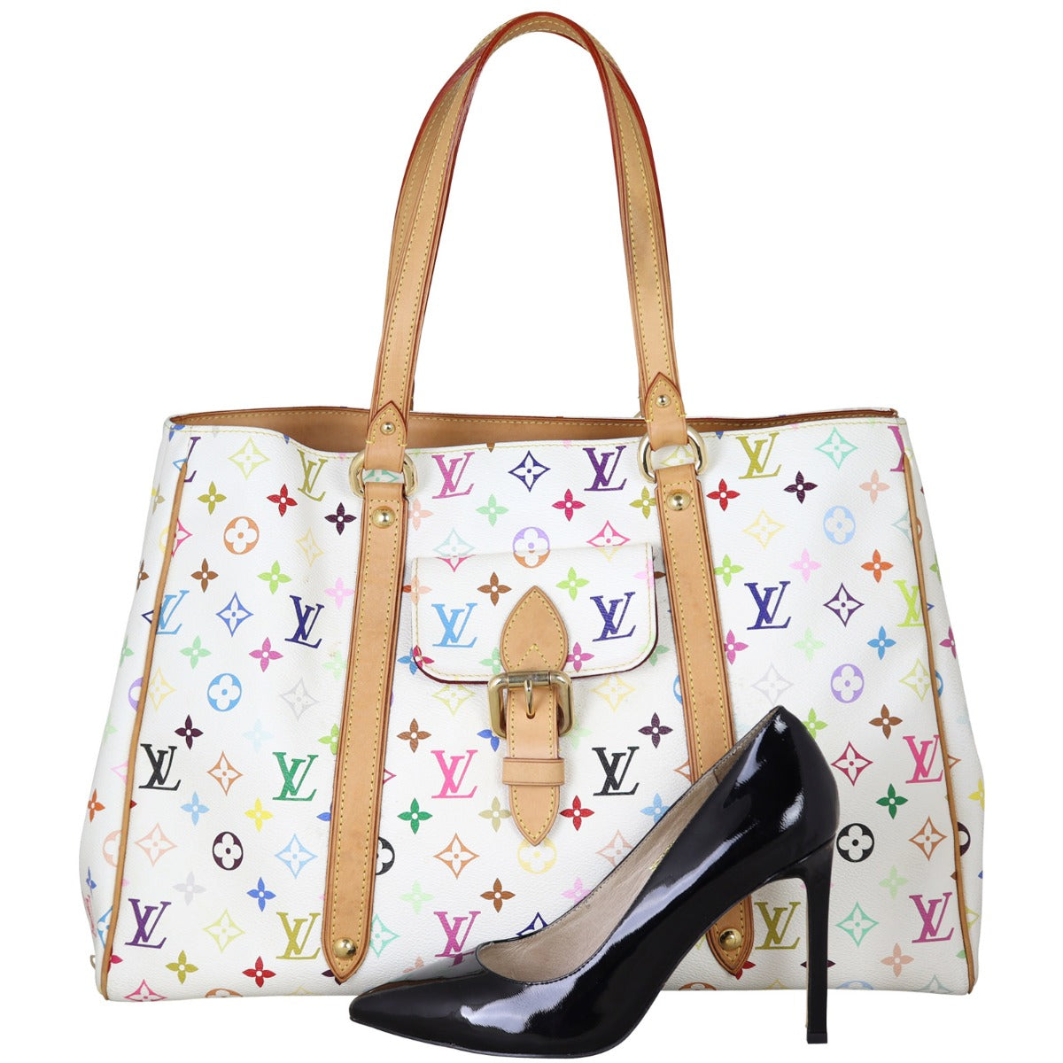 Louis Vuitton Aurelia GM Monogram Multicolore Shoe