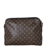 Louis Vuitton Torres GM Messenger Bag Monogram Macassar Back