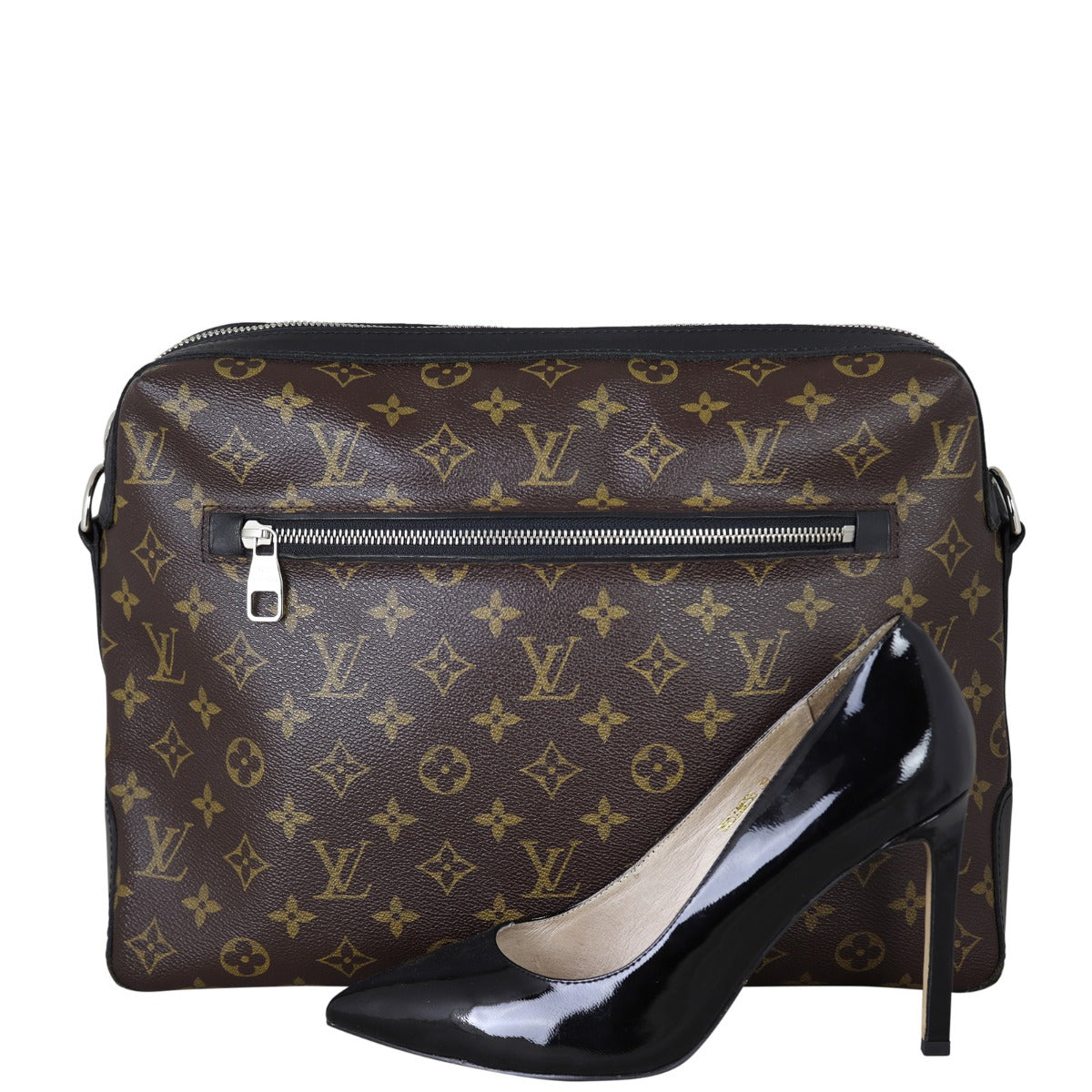 Louis Vuitton Torres GM Messenger Bag Monogram Macassar Shoe