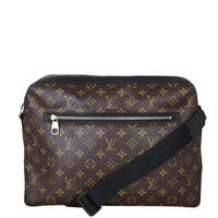 Louis Vuitton Torres GM Messenger Bag Monogram Macassar Front With Strap