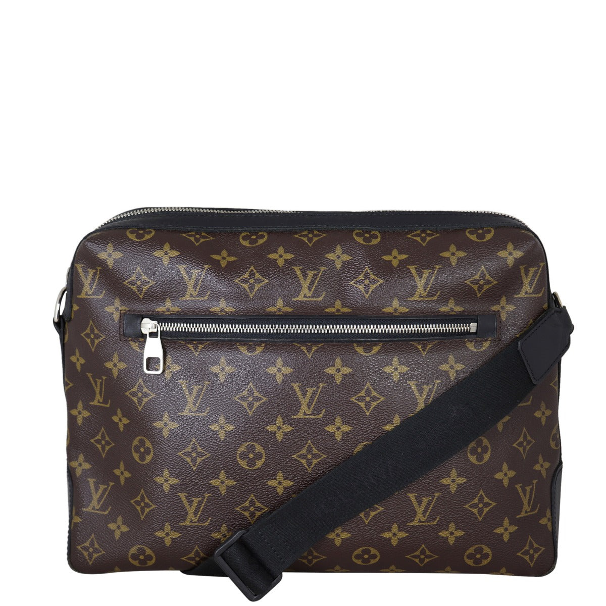 Louis Vuitton Torres GM Messenger Bag Monogram Macassar Front With Strap