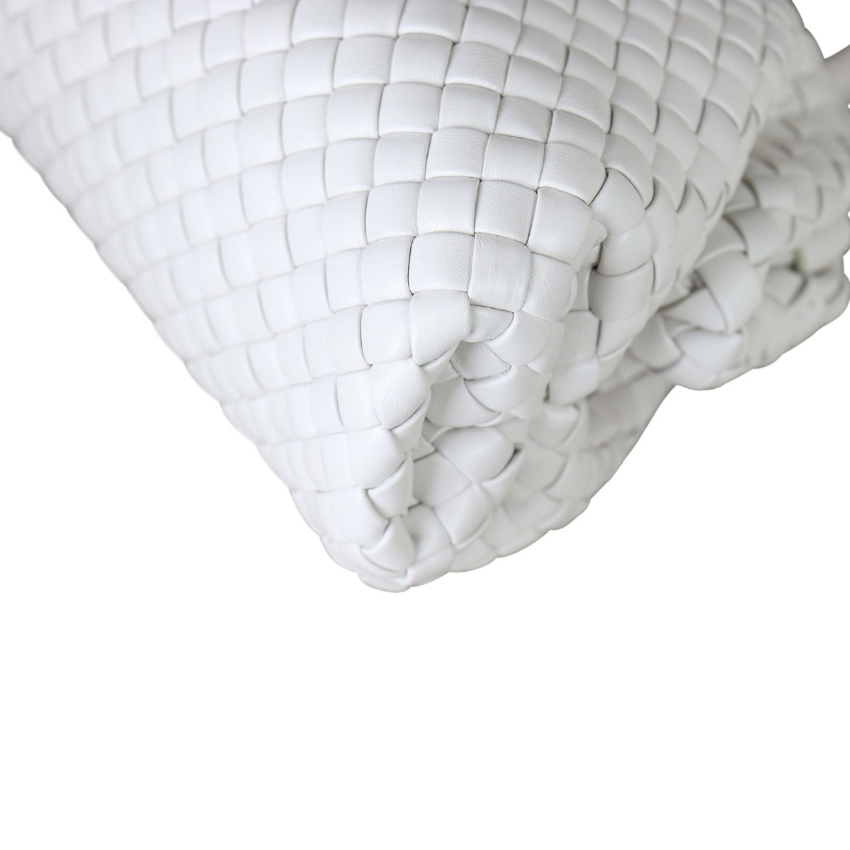 Bottega Veneta The Handle Intrecciato Small Corner Close Up
