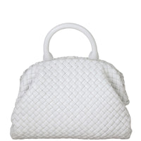 Bottega Veneta The Handle Intrecciato Small Front