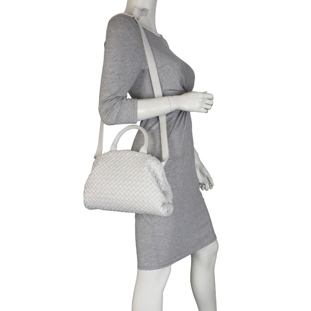 Bottega Veneta The Handle Intrecciato Small Mannequin