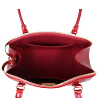 Louis Vuitton Sherwood PM Monogram Vernis Whole Interior