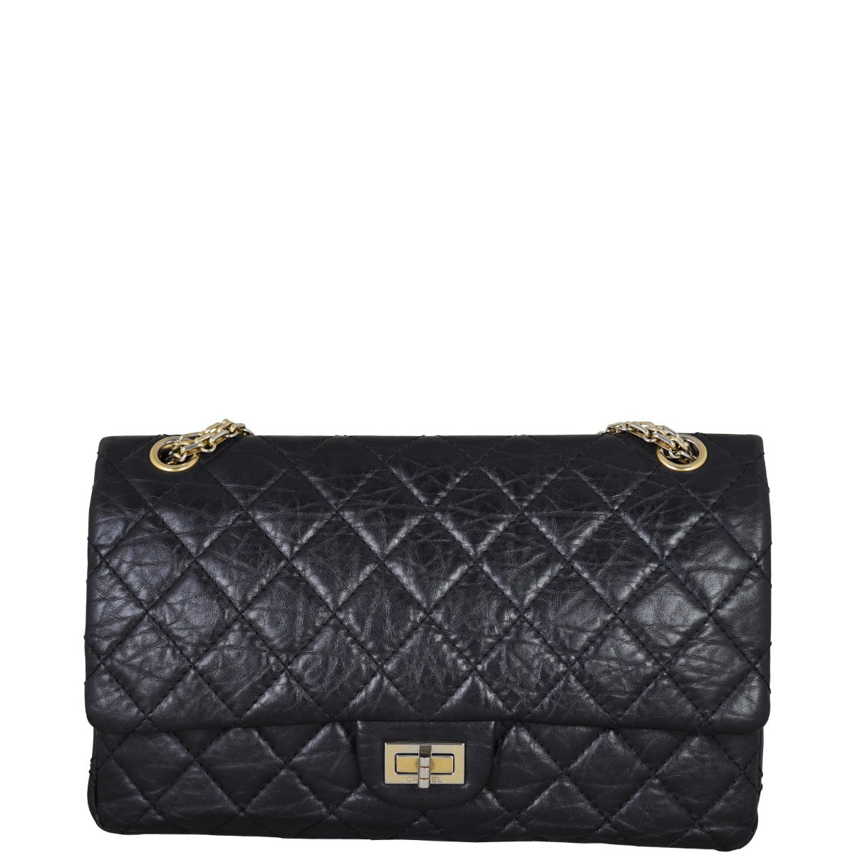 Chanel 2.55 Reissue 226 Double Flap Bag | Black 13 Series – Luxe