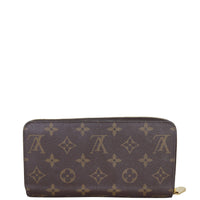 Louis Vuitton Zippy Wallet Monogram Back