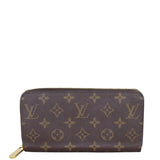 Louis Vuitton Zippy Wallet Monogram Front