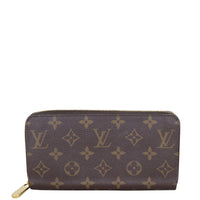Louis Vuitton Zippy Wallet Monogram Front