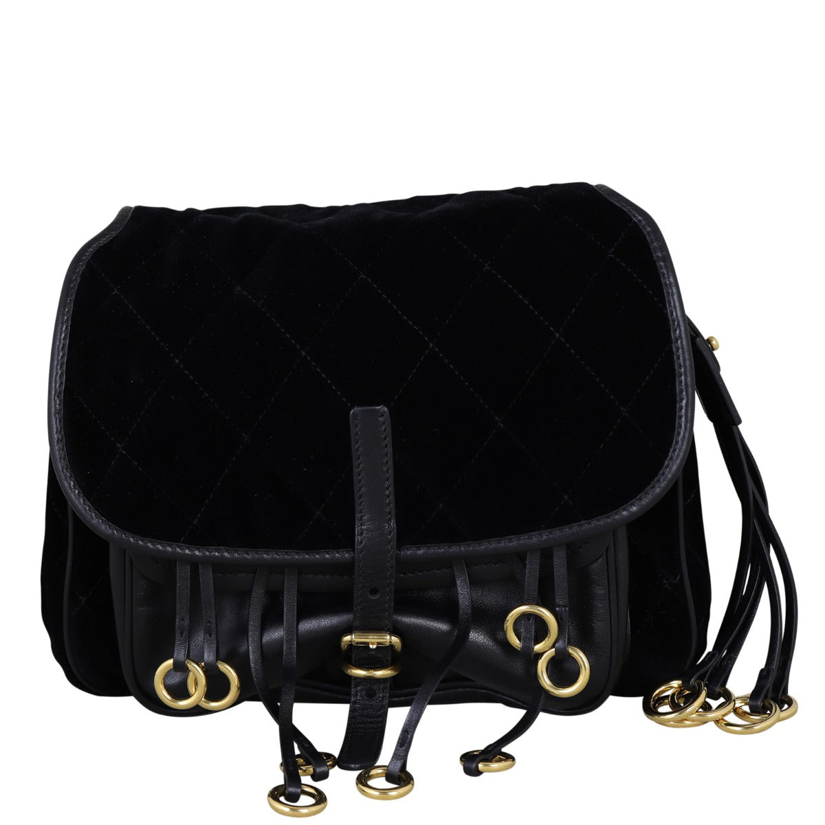 Prada Velluto & City Calf Corsaire Crossbody Bag Front