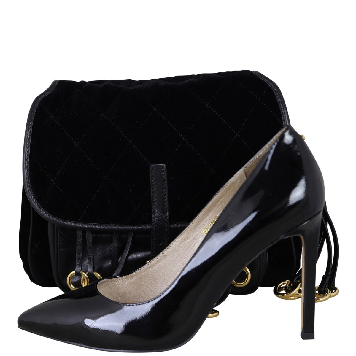 Prada Velluto & City Calf Corsaire Crossbody Bag Shoe