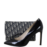 Dior Saddle Pouch Wallet on Chain Oblique Shoe