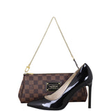 Louis Vuitton Eva Pochette Damier Ebene Shoe
