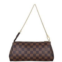 Louis Vuitton Eva Pochette Damier Ebene Back