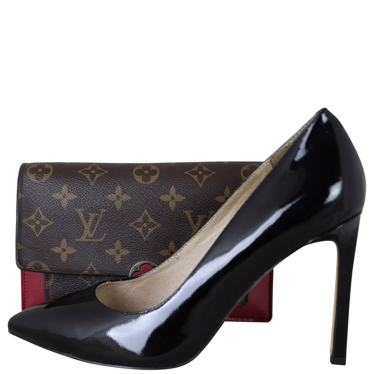 Louis Vuitton Flore Chain Wallet Monogram Shoe