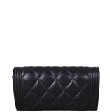Chanel Boy Long Flap Wallet Back