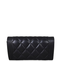 Chanel Boy Long Flap Wallet Back