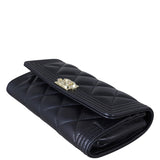 Chanel Boy Long Flap Wallet Corner Distance
